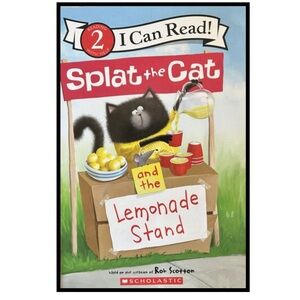 BUNDLE & SAVE 🎉 Splat the Cat and the Lemonade Stand Level 2 Reader